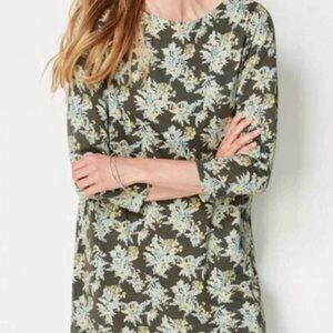 J Jill Luxe Supima 3/4 Sleeve tunic Tall